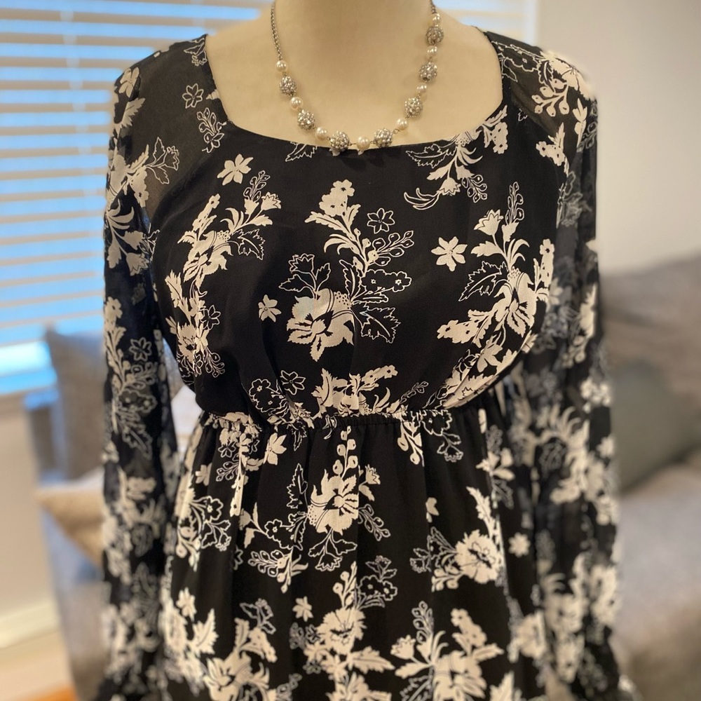 Isabel maternity long dress